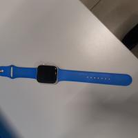 CS918/2024 APPLE WATCH WITH BRIGHT BLUE  STRAP